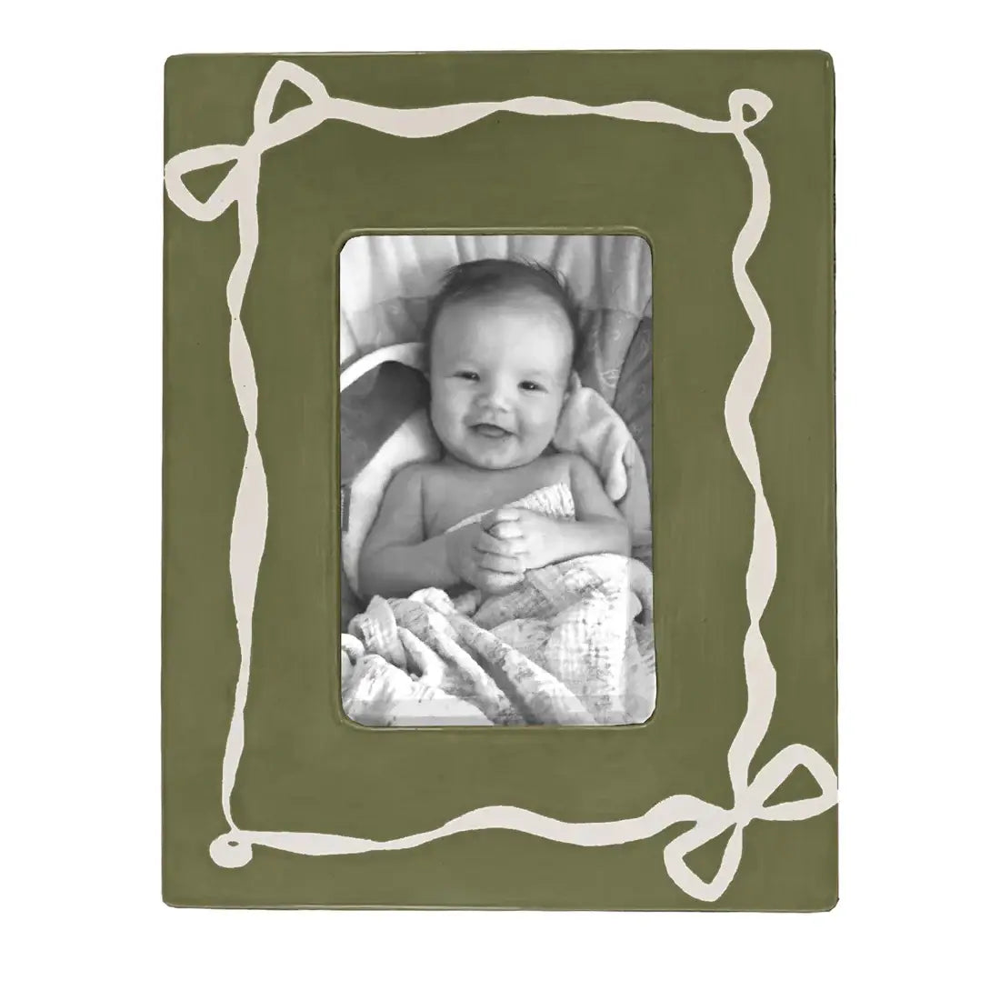 Lo Home Lauren Haskell Designs Bow Photo Frame