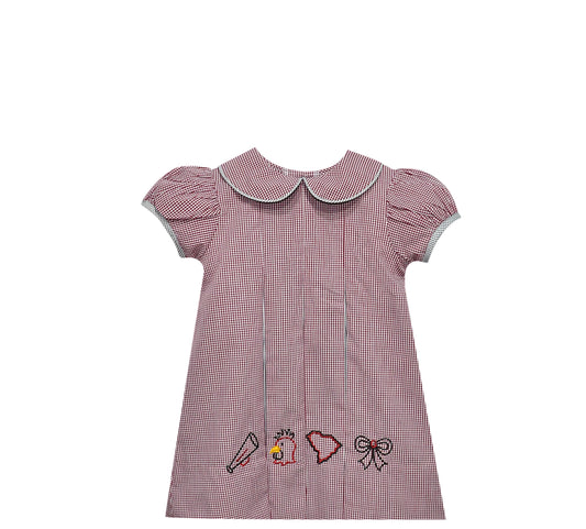 Southern Saturday Remember Nguyen Gamecock Black/Garnet 4 Logos Dress