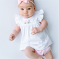 Magnolia Baby Little Golfer Ruffle Diaper Cover Set - Pink