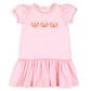 Shrimp and Grits Kids Pumpkin Bow Dress