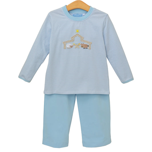 Trotter Street Nativity Pants Set