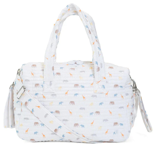 TRVL Design Quilted Stroller Bag--Safari