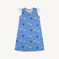 Beaufort Bonnet Sleeveless Polly Play Dress - Eyelet--Here Fishy Fishy