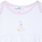 Magnolia Baby Silly Goose Gathered Gown - Pink