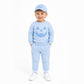 Bits and Bows Blue Jack-O-Lantern Baseball Hat