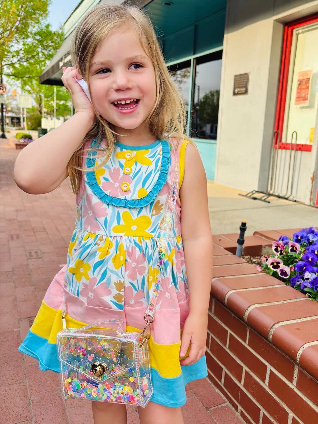 Carrying Kind Gussie: Multi Sparkle Purse