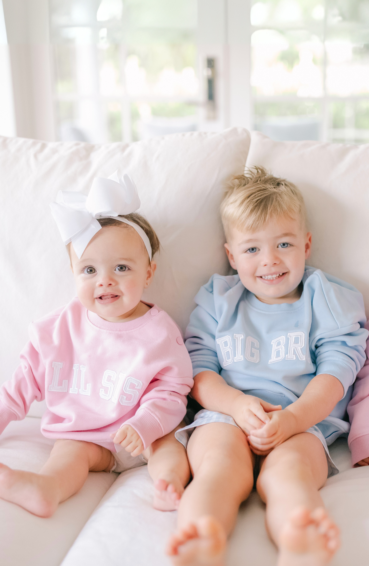 BIts and Bows Big Brother Sweatshirt