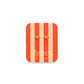 Pip Pop Post Bow Long Post Gold Stud - Hypoallergenic, Flat Back, Girl