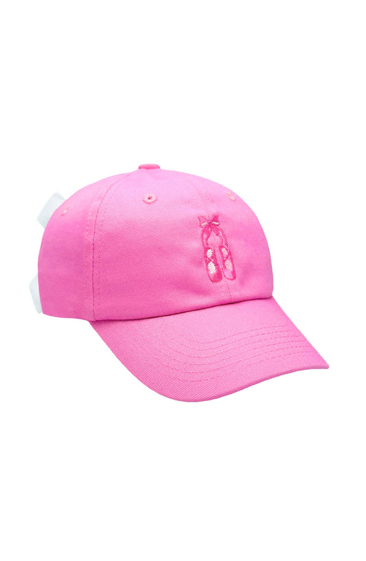 Bits and Bows Ballet Slippers Bow Baseball Hat