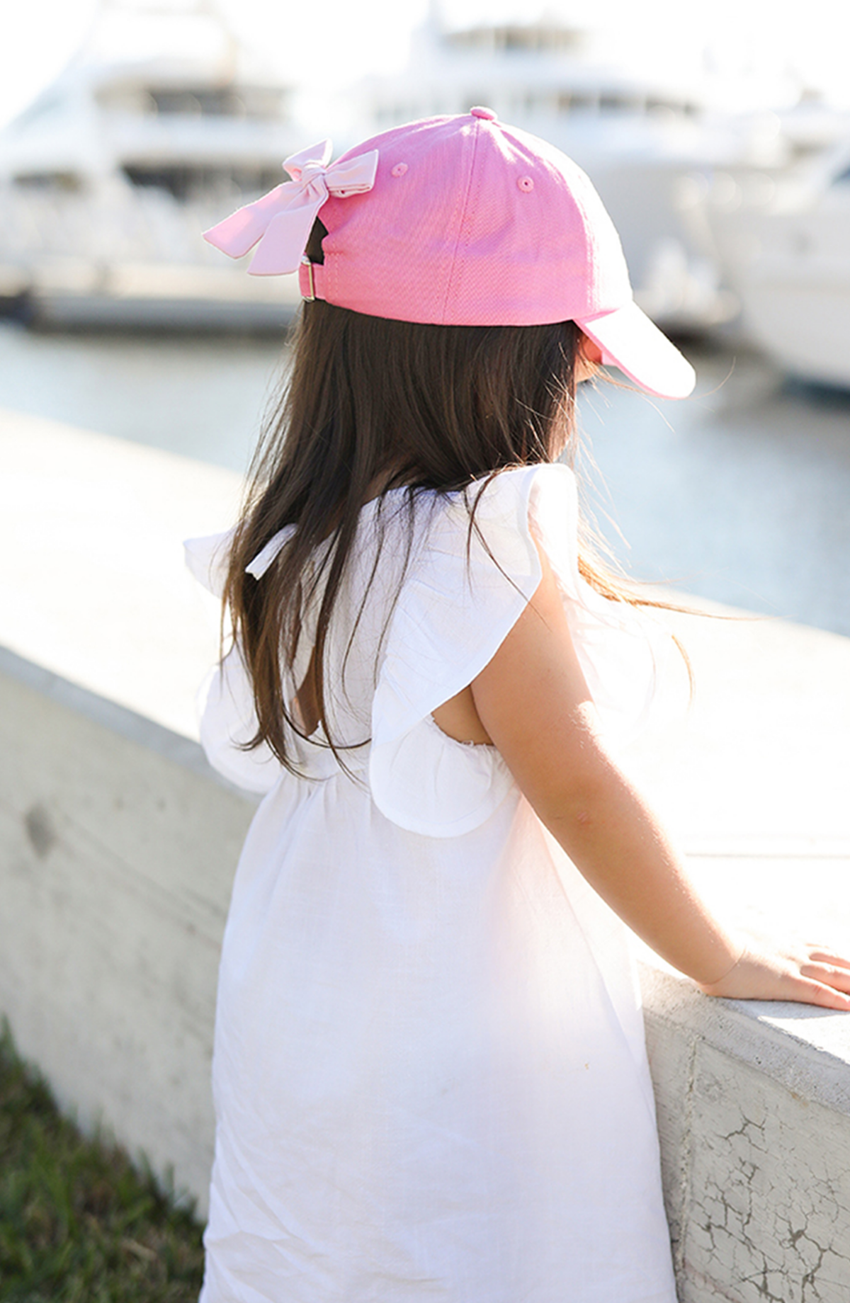 Bits and Bows Princess Crown Bow Baseball Hat
