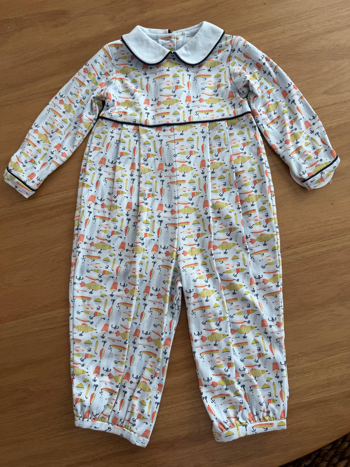 Cape Point Clothing Hooked On You Boy Romper
