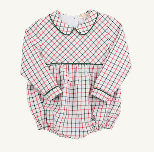 Beaufort Bonnet Long Sleeve Bradford Bubble  Old Town Tattersall with Grier Green