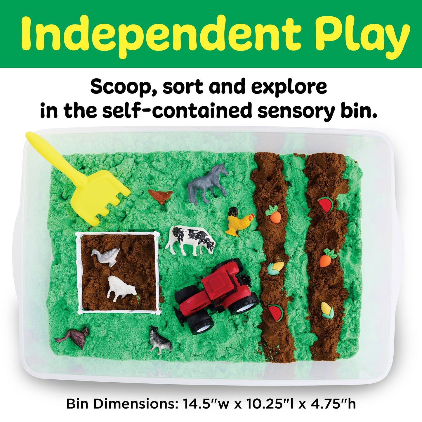 Faber-Castell Sensory Bin Farm Activity Kit for Kids