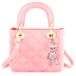 Carrying Kind Pearl: Ballet Pink with Crown Purse