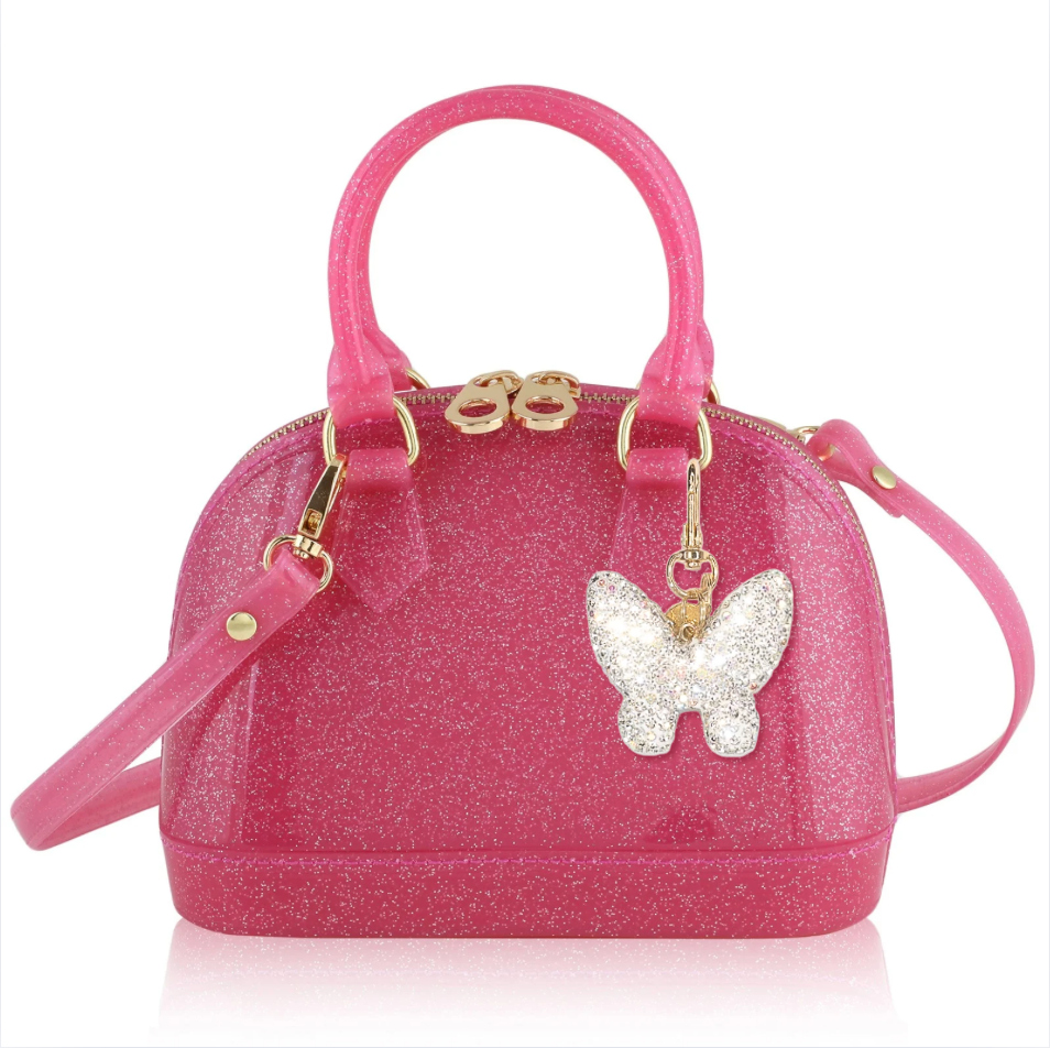 Carrying Kind Cate in Hot Pink Sparkle: Charming Addition