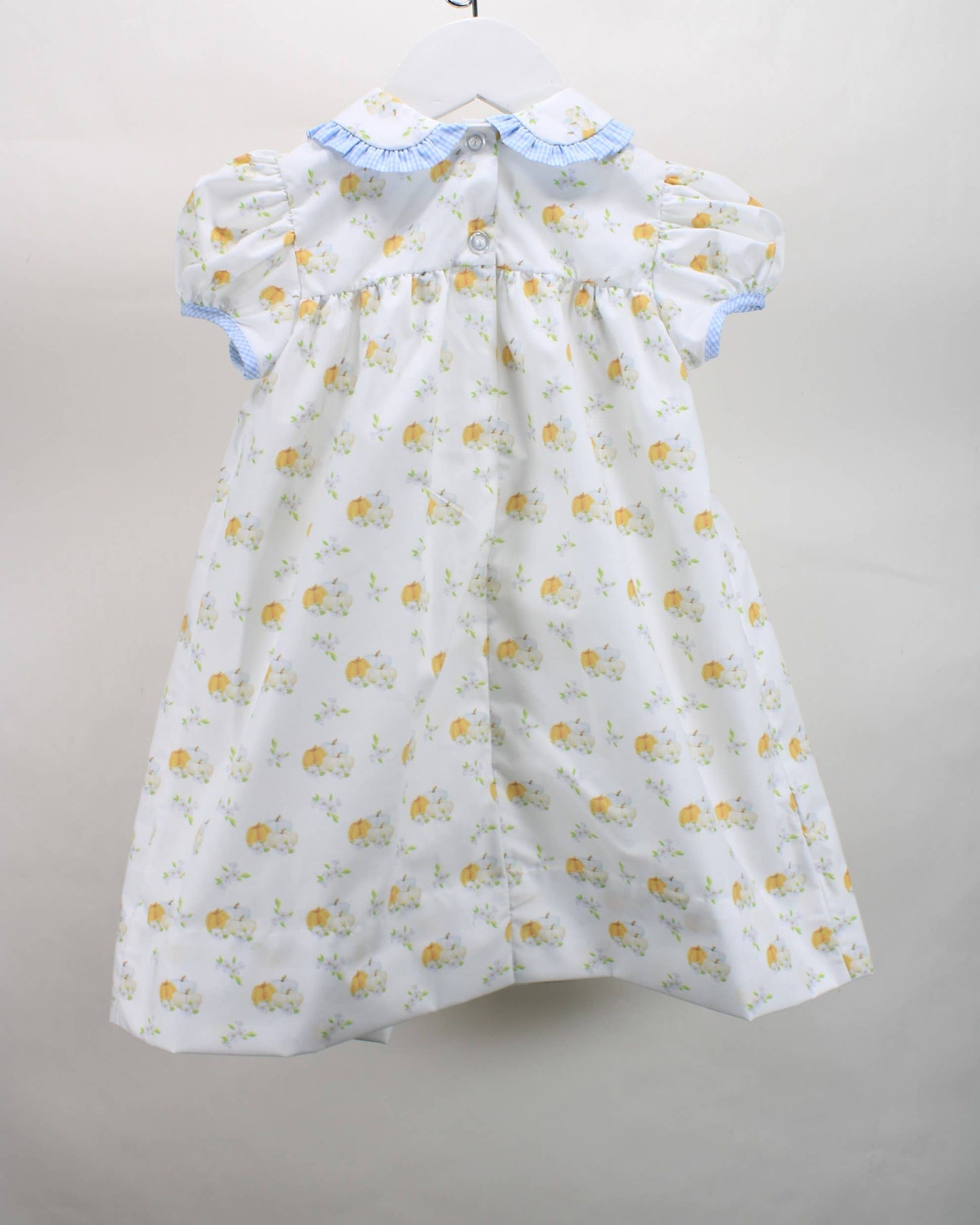 Baby Blessings Serenity Light Blue Pumpkin Dress