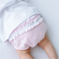 Magnolia Baby Little Golfer Ruffle Diaper Cover Set - Pink