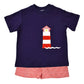 Funtasia Too Lighthouse/Red Seersucker Shorts Set