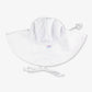 Rufflebutts Kids White Sun Protective Hat