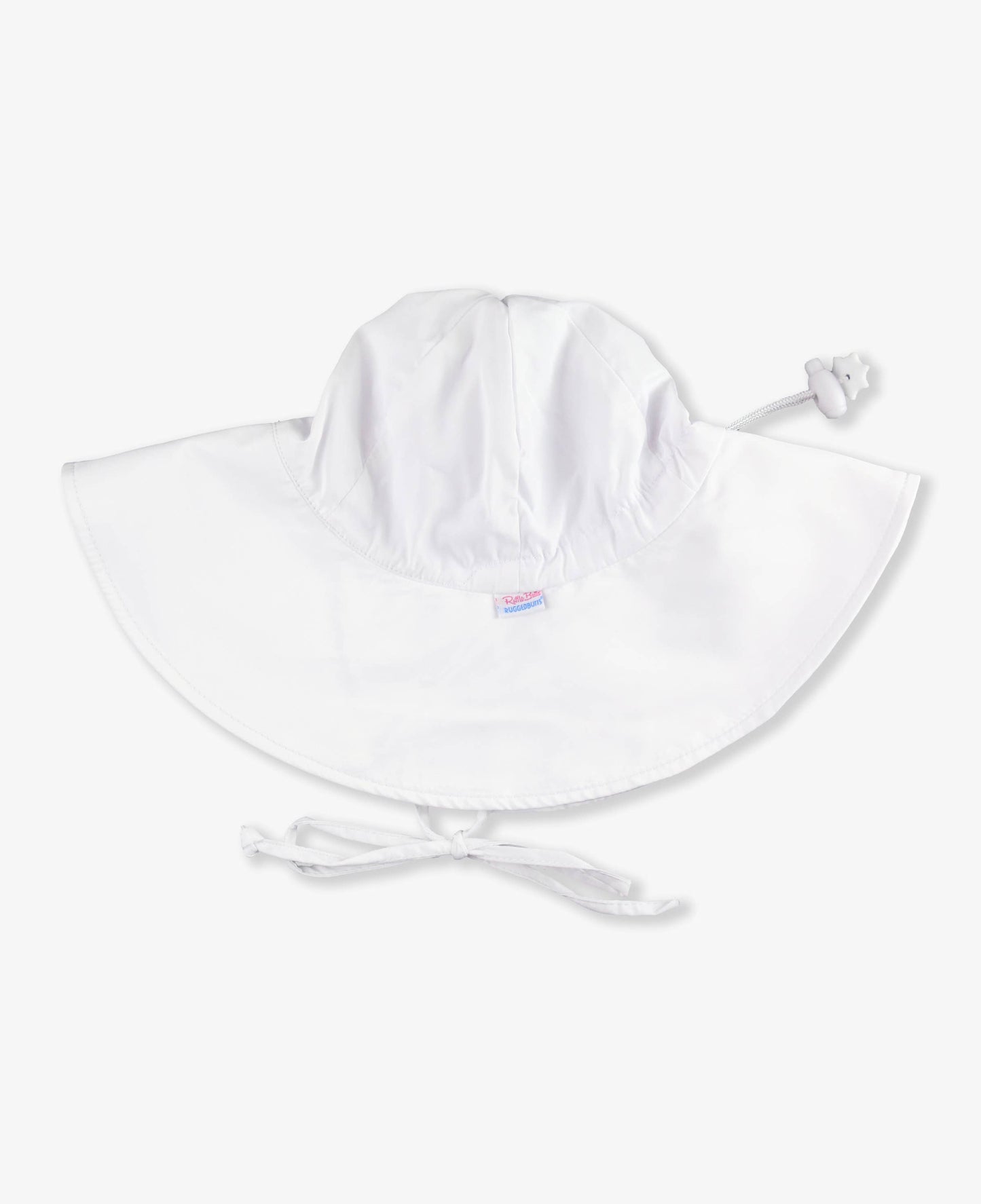 Rufflebutts Kids White Sun Protective Hat