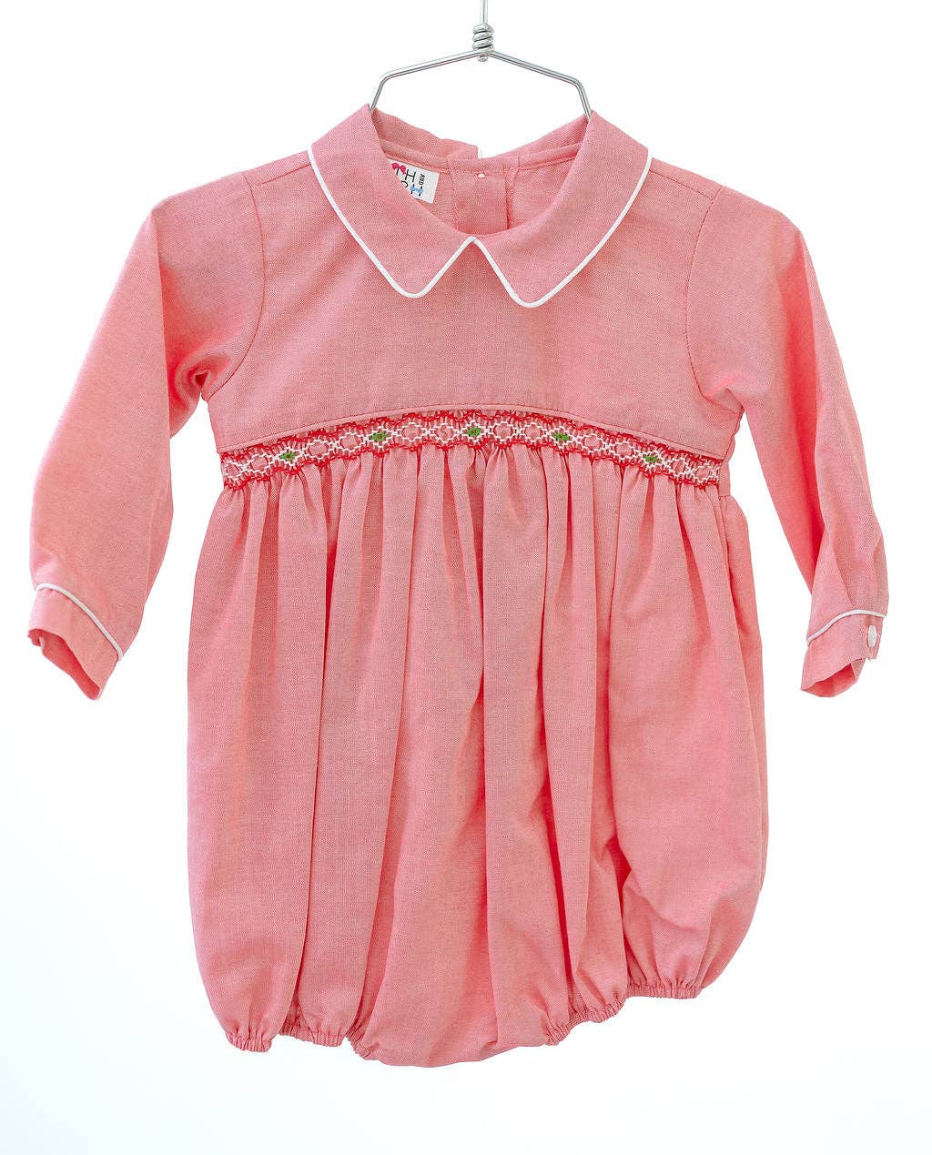 Ruth and Ralph Festive Red and Green Smocked Arthur Bubble