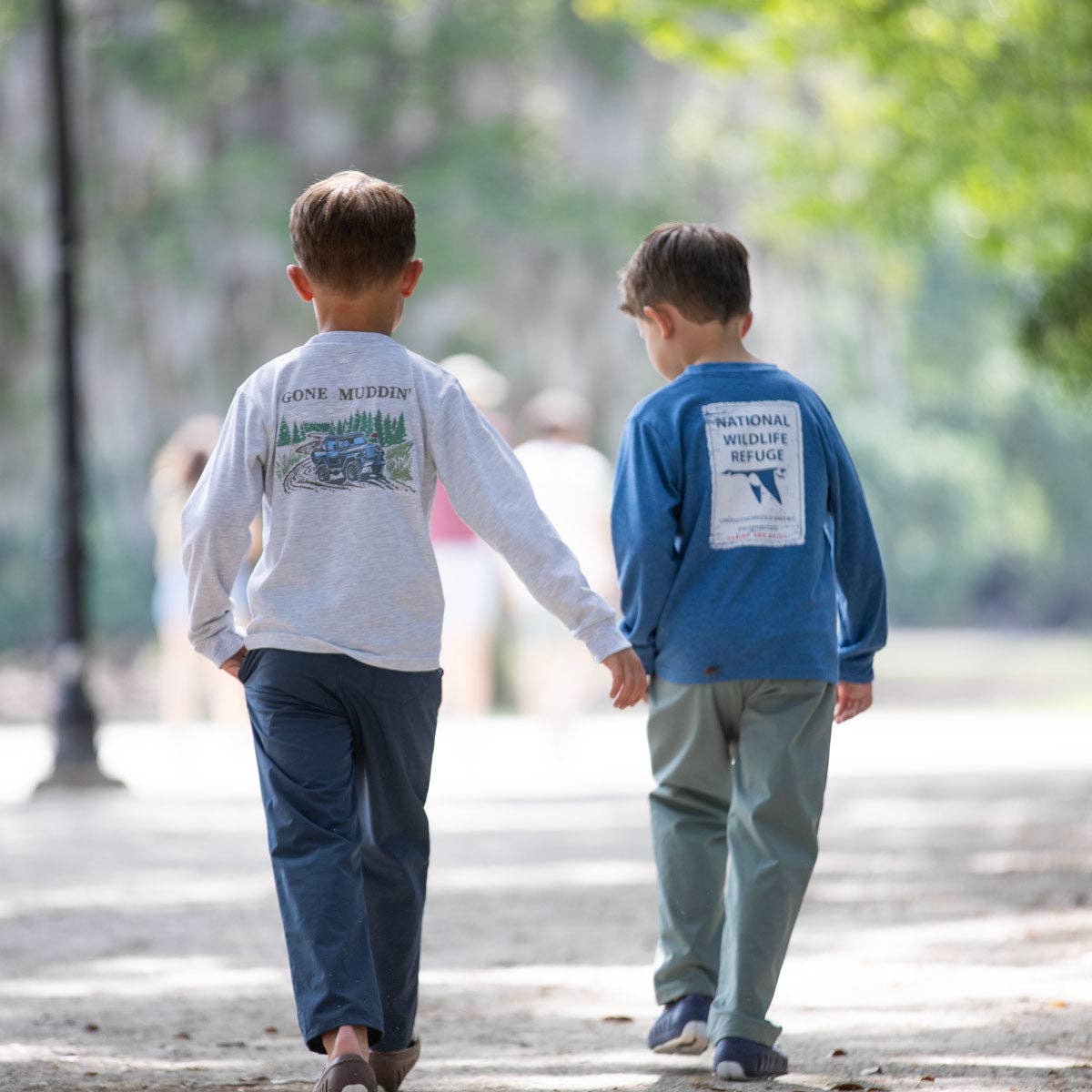 Shrimp and Grits Kids Wildlife Refuge Graphic Tee