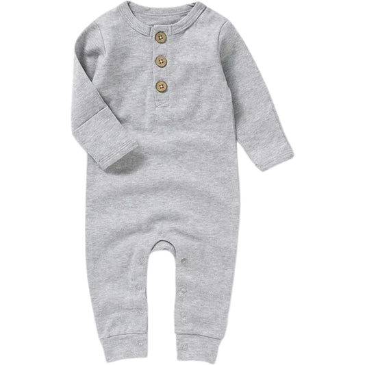Lukas James Everyday Playsuit--Gray