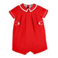 Sophie and Lucas Winterberry Boy Bubble, Red and White