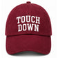 Bits and Bows Touch Down Baseball Hat