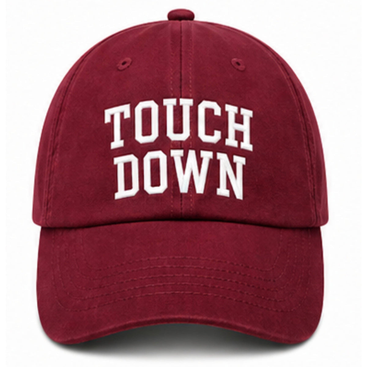 Bits and Bows Touch Down Baseball Hat