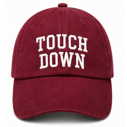Bits and Bows Touch Down Baseball Hat