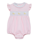 Magnolia Baby Little Ducklings Classics Smocked Bubble - Pink