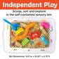 Faber-Castell Sensory Bin Beach Activity Bin for Kids