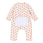 Magnolia Baby Baby Pumpkin Print Zip Footie