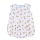 Magnolia Baby Sweet Golden Print Bubble - Light Blue