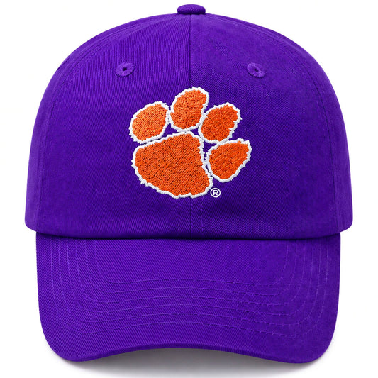 Bits and Bows Clemson Tigers Baseball Hat