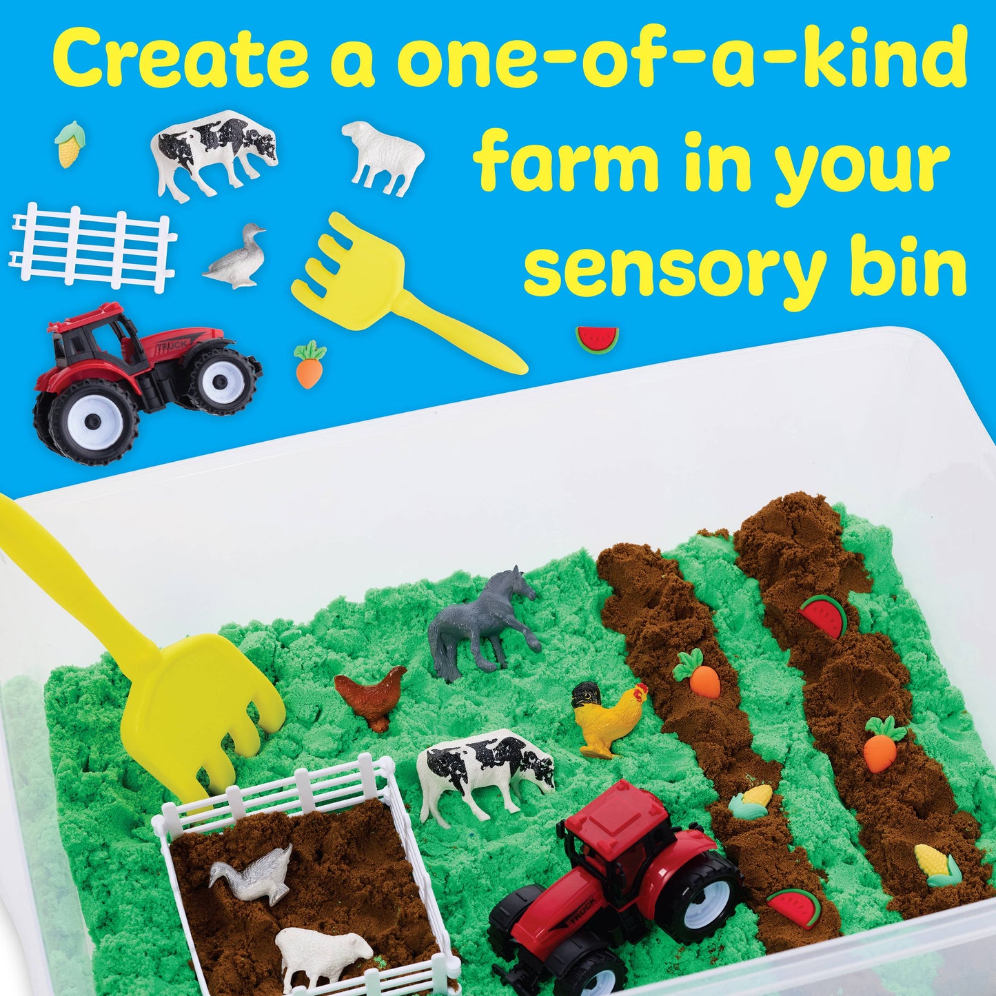 Faber-Castell Sensory Bin Farm Activity Kit for Kids