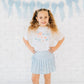 Sweet Wink Patriotic Watercolor Short Sleeve T-Shirt - Fourth of July
