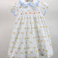 Baby Blessings Serenity Light Blue Pumpkin Dress