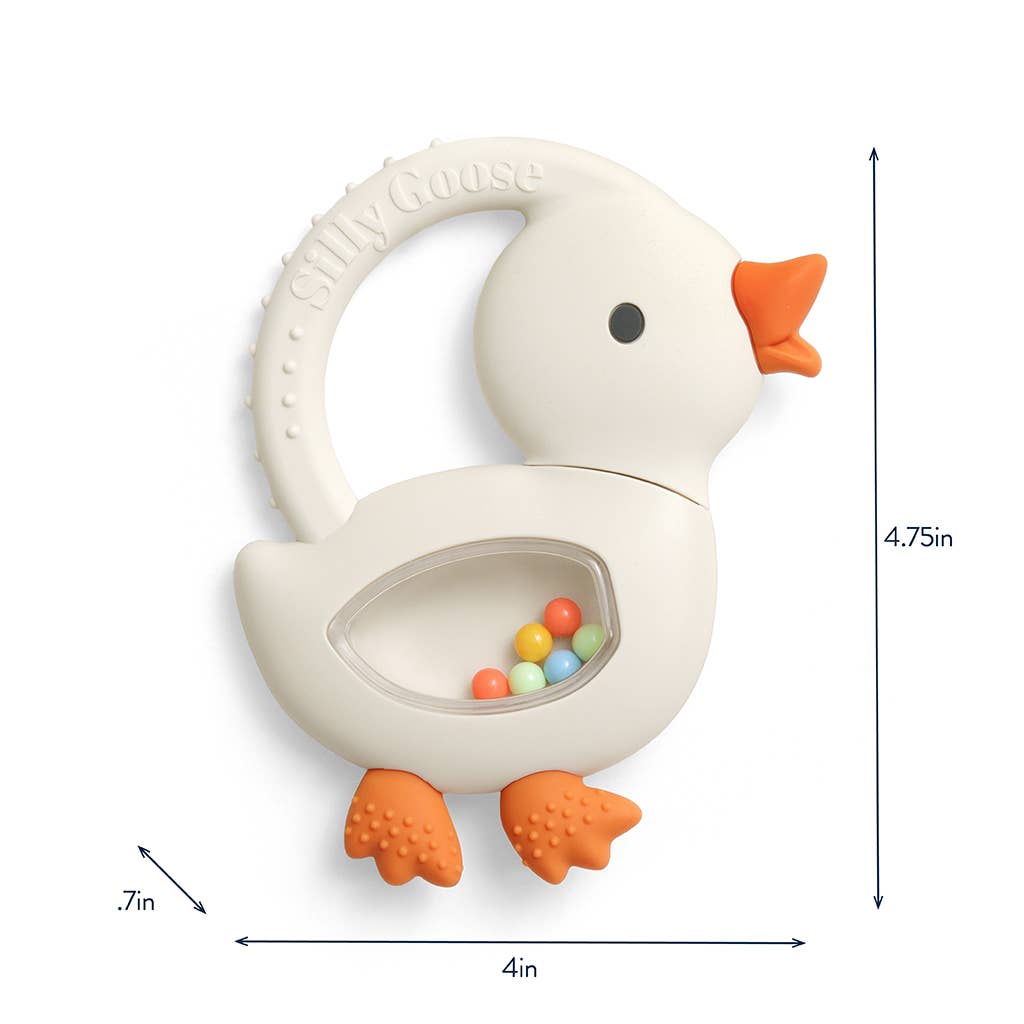 Itzy Ritzy Bitzy Shake™ - Silicone Teether with Rattle