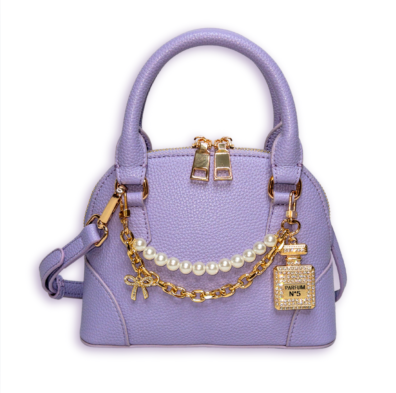 Carrying Kind Charlotte + Coco Pearl Chain--Petal Pink