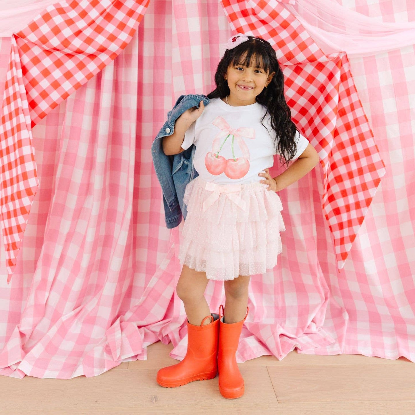 Sweet Wink Bow Lace Tiered Tutu