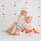 Sweet Wink Patriotic Floral Skort - Fourth of July