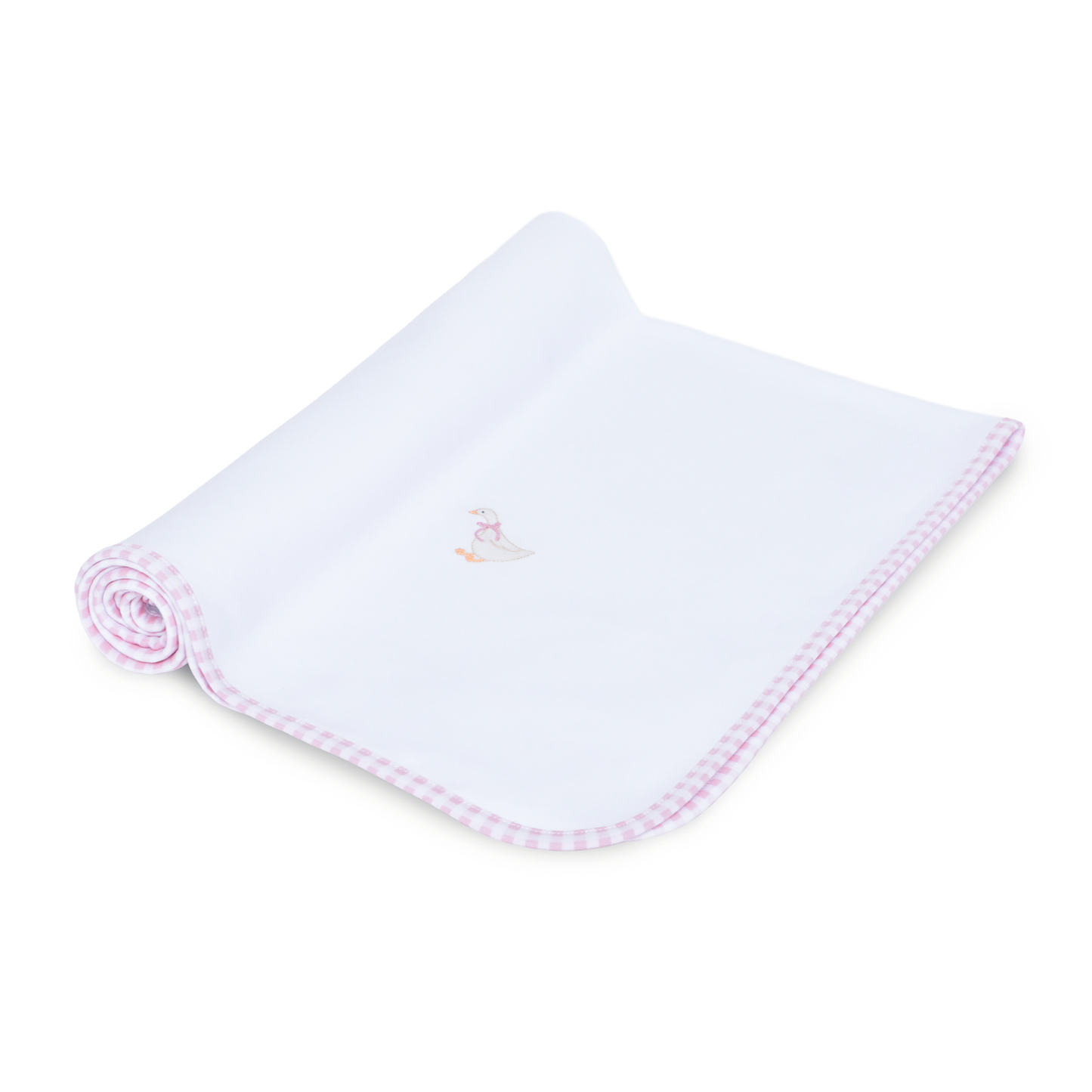 Magnolia Baby Silly Goose Receiving Blanket - Pink