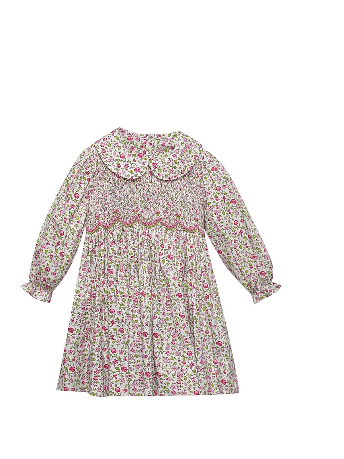 Remember Nguyen Fuchsia Pink Flower Cate Dress