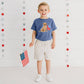 Sweet Wink Patriotic Pup Patch Short Sleeve T-Shirt - Fourth of July