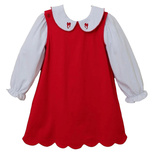 Trotter Street Holiday Bow Dress Set