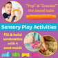 Faber-Castell Sensory Bin Beach Activity Bin for Kids