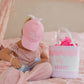Bits and Bows Big Sister Bow Baseball Hat (Baby, Youth)