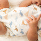 Magnolia Baby Whale Tales Lap Bodysuit - Ivory